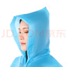 朱夏明霽雨衣成人非一次性男女大號一體式加厚雨披單人長款自行電動車雨衣 灰色成人均碼【EVA】 曬單實(shí)拍圖