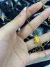 中國黃金（CHINA GOLD）黃金吊墜女款足金福袋項鏈金錢福字掛七夕情人節(jié)禮物送女朋友老婆 A款*足金吊墜【贈銀鏈】約1.1g 曬單實拍圖