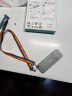 WDKST西数移动固态硬盘盒PCIE NVME转USB3.1 3.0 镁光海力士铠侠东三芝星金属散热 灰色2230 硬盘盒 自带USB3.1接口 实拍图