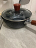 盛公滿 麥飯石奶鍋不粘鍋家用寶寶輔食鍋具熱牛奶煮面煲湯鍋電磁爐 加厚款不粘單鍋+蓋 18cm 曬單實(shí)拍圖