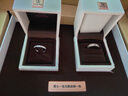 DR結(jié)婚對(duì)戒K金LOVEMARK真愛印記情侶鉆石戒指男女七夕禮物 單男戒 曬單實(shí)拍圖