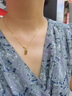 BOMP老鳳凰金店款老鳳凰金店款18K金項(xiàng)鏈女925銀鍍黃金色鏈子彩金素鏈 S925銀 O字鏈 黃金色 45cm 曬單實(shí)拍圖