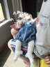 戴維貝拉（DAVE＆BELLA）女童連褲襪兒童襪子女寶寶秋裝嬰兒連腳襪幼兒打底褲 灰色DBJ17140-N 1條 66cm（建議身高59-66cm) 曬單實拍圖
