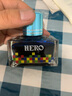 英雄（HERO）鋼筆墨水71系列12色彩色瓶裝 天藍色 曬單實(shí)拍圖