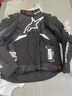 Alpinestars T-GP R V3 a星摩托車(chē)騎行服秋冬防水保暖四季機車(chē)服騎士服男 黑/白12 L 曬單實(shí)拍圖