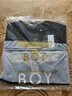 BOY LONDON夏季男女同款T恤燙金老鷹logo印花百搭潮流休閑百搭短袖N01032 黑印金 XL 曬單實(shí)拍圖