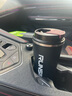 路飲者RUNSIER新款保溫杯男士隨行不銹鋼水杯女士雙飲隨行咖啡自帶杯保冷吸管杯 C9S-雅致黑 650ml 曬單實(shí)拍圖