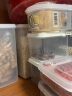 家の物语（KATEI STORY）日本进口冰柜冰箱冷冻室层速冻收纳盒整理神器储物保鲜盒子食品级 竖型1.3L（三个装） 实拍图