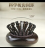 采藥師黑檀木氣囊梳頭部經(jīng)絡按摩梳子養(yǎng)發(fā)小黑胖子氣墊梳女生七夕禮物 曬單實拍圖