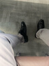 七匹狼商務(wù)男士皮鞋男款柔軟壓花牛皮鞋子通勤正裝鞋皮鞋男結婚新郎婚鞋 3501黑色 41 碼 曬單實(shí)拍圖