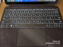微软 Surface Go 3 键盘盖 亮铂金 磁吸易拆卸 Alcantara材质 类软毛皮手感 键盘背光+玻璃精准触控板 实拍图