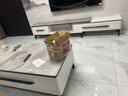 南屋九格 巖板茶幾電視柜組合現代簡(jiǎn)約伸縮電視柜意式小戶(hù)型客廳落地電視 1.2M茶幾+三抽電視柜 黑白色 曬單實(shí)拍圖