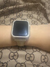 適用iWatchS8手表殼鑲鉆保護殼蘋(píng)果手表45mm鏤空單排鉆電鍍保護套 單鉆框 星光 40MM（4-6代） 曬單實(shí)拍圖