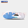 威克多（VICTOR）羽毛球鞋 透氣輕量V2.5標(biāo)準(zhǔn)楦專業(yè)級全面類羽球鞋 A970NitroLite A（珠光白） 44 (280mm) 曬單實(shí)拍圖