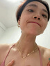 RAWNESS金銀蛇骨鏈疊戴鎖骨鏈項鏈美式輕奢鈦鋼潮牌男女情侶刀片鏈送禮物 金色疊戴組合 曬單實(shí)拍圖