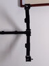 三策（HILLPORT） 14-32-43英寸顯示器電視支架拼接底座桌面夾式穿孔支架配件組裝配件鍵盤diy自由組合 D411顯示器左右雙屏升降器 曬單實(shí)拍圖