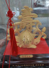 潤飾金壽桃擺件送長(cháng)輩生日禮物老年人70 80 90禮品祝爺爺奶奶賀壽實(shí)用 特大號壽桃 曬單實(shí)拍圖