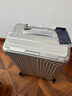 新秀麗（Samsonite）LITE-BOX ALU鋁鎂合金登機箱商務(wù)旅行拉桿箱托運箱質(zhì)感金屬箱CS0 銀色 20寸 曬單實(shí)拍圖