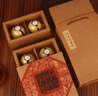 猴大福2025新款月餅包裝盒蛋黃酥雪媚娘西點(diǎn)手提包裝盒 中秋月餅包裝盒 牛皮紙盒 1個(gè) 6粒 曬單實(shí)拍圖