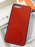 倍蓓思 蘋(píng)果x手機殼iPhone xs max保護套xr玻璃殼蘋(píng)果8/6plus TPU軟邊防滑防摔 【絢麗紅】玻璃殼 蘋(píng)果7plus/8plus 曬單實(shí)拍圖