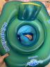 欧培（OPEN-BABY）婴儿游泳圈0-3岁宝宝防侧翻防呛水戏水玩具双气囊二代腋下圈 M码 实拍图
