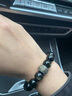 RWTW黑曜石手串男 金曜石本命年珠串屬龍送男朋友七夕禮物 生肖鼠12mm珠徑禮盒裝 曬單實(shí)拍圖
