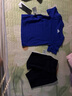 adidas男女?huà)胪蓍e簡(jiǎn)約舒適純棉圓領(lǐng)短袖套裝夏季阿迪達(dá)斯輕運(yùn)動(dòng)   白/淺猩紅/黑色   98 曬單實(shí)拍圖