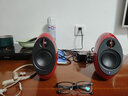 漫步者（EDIFIER）e25HD藍牙音響 電腦音響家用桌面音箱 多媒體音響HIFI音質(zhì)雙金標認證 月食圓弧造型創(chuàng  )意音響禮物 朝霞紅 曬單實(shí)拍圖