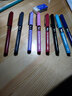 百樂(lè )（PILOT） 水性筆BX-V5直液式筆0.5mm考試專(zhuān)用筆BX-V7學(xué)生針管走珠筆小V5簽字筆 紫色0.5mm  1支裝 曬單實(shí)拍圖