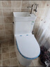 科眾帶洗手盆馬桶家用小戶(hù)型座便器虹吸式帶一體馬桶陶瓷防臭帶龍頭 白色馬桶冷熱龍頭(送噴槍) 400mm 曬單實(shí)拍圖