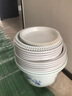 玖枝苑 批發(fā)優(yōu)質(zhì)塑料花盆 白色圓形簡(jiǎn)約花盆 陽(yáng)臺種花種菜多肉育苗盆含托盤(pán) 280型-口徑25厘米 加托盤(pán) 曬單實(shí)拍圖