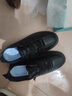 昌祥回力工作鞋男2025夏季休閑皮鞋男士板鞋黑色廚師廚房防水防油勞保男鞋 黑色 43 曬單實(shí)拍圖