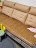 foojo沙发垫冬季保暖布艺组合沙发套坐垫米粒绒90*210cm千鸟格 实拍图
