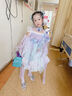 G.DUCKKIDS童裝洛麗塔女童連衣裙夏季美人魚公主裙兒童裙子甜美風(fēng)生日蓬蓬裙 袖紗【單買不發(fā)】 130 尺碼7~8歲【120-130cm】 曬單實拍圖