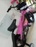 鳳凰（Phoenix）鎂合金自行車(chē)兒童寶寶單車(chē)小孩腳踏車(chē)歲童車(chē)男孩女孩 兒童自行車(chē) 太空 （公主粉）輻條輪普通輔助輪 12寸適合85-105CM 曬單實(shí)拍圖