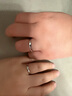 萊紳通靈對(duì)戒結(jié)婚情侶鉆戒男女18K金求婚鉆石戒指愛在比利時(shí)禮物 【表白禮物】男款白18K金 23號(hào) 曬單實(shí)拍圖