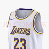 NIKE耐克NBA-【限時(shí)秒殺】湖人詹姆斯SW速干球衣男籃球服夏季運(yùn)動(dòng)背心 白色 XL 曬單實(shí)拍圖