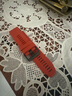 佳明（GARMIN）Fenix7X 火焰紅硅膠表帶（26mm），適用于F7X/tactix/Delta/F6X/Enduro/MK2 曬單實(shí)拍圖