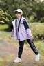 巴拉巴拉童裝兒童羽絨服男童女童冬裝兩件套三防加厚外套保暖時尚 風信紫70601 140 cm 曬單實拍圖