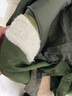 際華萬(wàn)國軍綠色棉大衣男冬季加厚長(cháng)款防寒保安老款棉衣老式東北大棉襖女 大衣+帽子 均 碼 （衣長(cháng)120過(guò)膝蓋） 曬單實(shí)拍圖