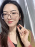伊黛兒法式復古紅色耳扣女銀耳釘高級感耳環(huán)2025新款氣質(zhì)耳飾生日禮物 紅色耳扣E3228 曬單實拍圖