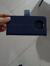 居小智適用榮耀X20手機(jī)殼翻蓋式皮套NTN-AN20錢包款插卡外殼全包防摔軟內(nèi)殼磁扣保護(hù)套男女款 榮耀X20【寶藍(lán)色】 錢包式皮套 曬單實(shí)拍圖