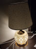 苏柏雪（suboxue） 陶瓷台灯卧室床头灯简约现代创意温馨暖光浪漫家用装饰床头柜灯 型号：127金 调光开关（暖光+调亮度） 实拍图