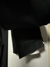 西域駱駝（VANCAMEL）休閑褲男修身直筒潮流商務(wù)西裝褲男士百搭男褲 黑色  4XL  曬單實(shí)拍圖