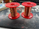 SDFFKOS QA-1/2UEW本色純銅聚氨酯漆包線(xiàn)免刮漆直焊型0.1-1.3mm 0.1mm 100克 曬單實(shí)拍圖