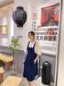 唐菓蜜牛仔背帶裙女2025夏季新款女裝韓版時(shí)尚百搭收腰顯瘦減齡連衣裙子 白色上衣+深藍(lán)色背帶裙 M 曬單實(shí)拍圖