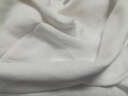 富羽莱（fuyulai） 富羽莱 棉麻布料 服装面料薄款亚麻布刺绣绣花diy夏季纯色衣服竹节棉布料 8#白色 实拍图