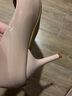 意爾康王子高跟鞋女2025新款法式漆皮細跟單鞋女氣質(zhì)尖頭女鞋 裸粉色 9cm 34 曬單實(shí)拍圖