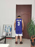 Fighting Rhino 籃球服套裝男比賽隊(duì)服定制團(tuán)隊(duì)球衣夏季印字號訂做兒童速干透氣 JS77藏藍(lán)色（光板） 4XL（180-185cm） 曬單實(shí)拍圖