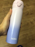 膳魔師（THERMOS） 保溫杯學(xué)生水杯男女情侶杯子彈蓋車載杯JNL卡通限量款 GPL 粉紫漸變 曬單實(shí)拍圖